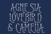 CS Lovisa Stippled, a Sans Serif Font by Craft Supply Co. (Thumbnail 3 of 8)