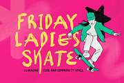 Burn Side Raw Marker Font, a Handwritten Font by Sloulyfe (Thumbnail 4 of 9)