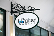 Water Market Template, a Branding & Logo Template by MaryHat Shop (Thumbnail 1 of 5)