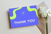 Cute Thank You Card Small Business, a Card Template by Elegant_Studio44 (Thumbnail 4 of 5)