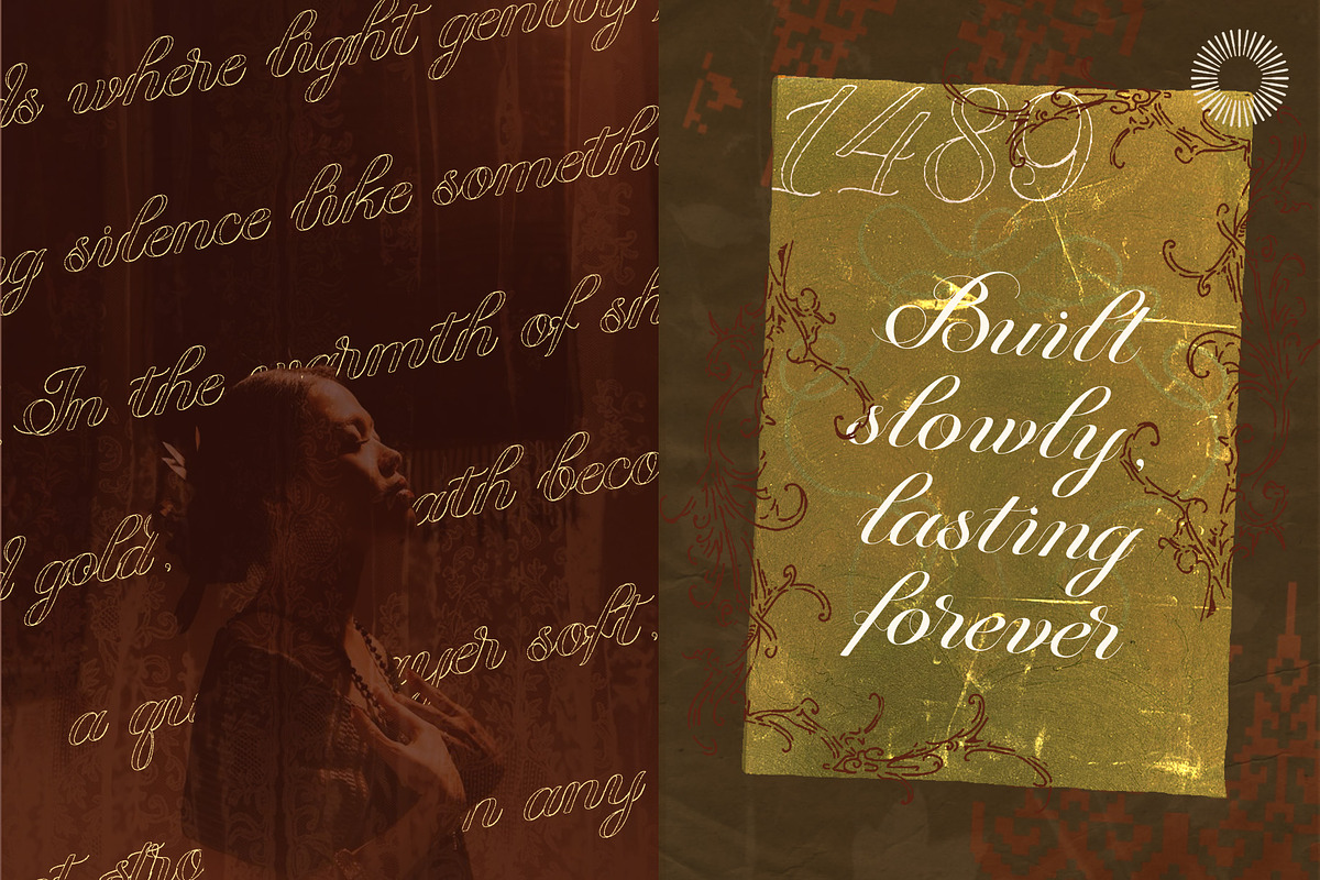 Santika - Javanese Cultural Script, a Script Font by Setara Langit CreativeStd (Photo 4 of 9)
