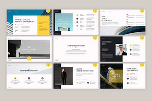 Citrine - Presentation Templates