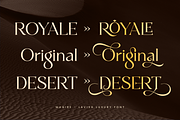 Magire - Lavish Luxury Font, a Serif Font by Sensatype (Thumbnail 9 of 12)