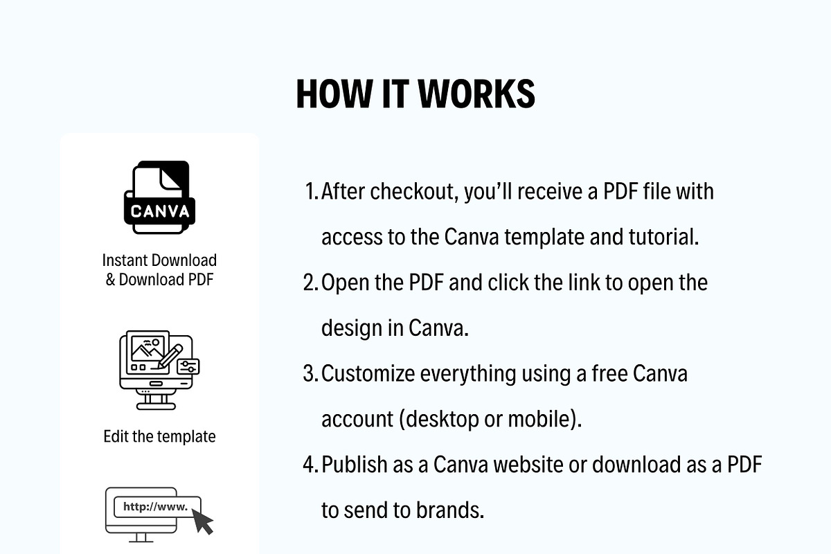 UGC Portfolio Website Template, a Websites & App Template by Sky and Stars (Photo 6 of 6)