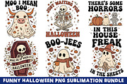 Funny Halloween PNG Sublimation, a Work Illustration by CraftArtStudio (Thumbnail 1 of 4)