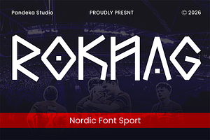 Roknag - Nordic Sport Font