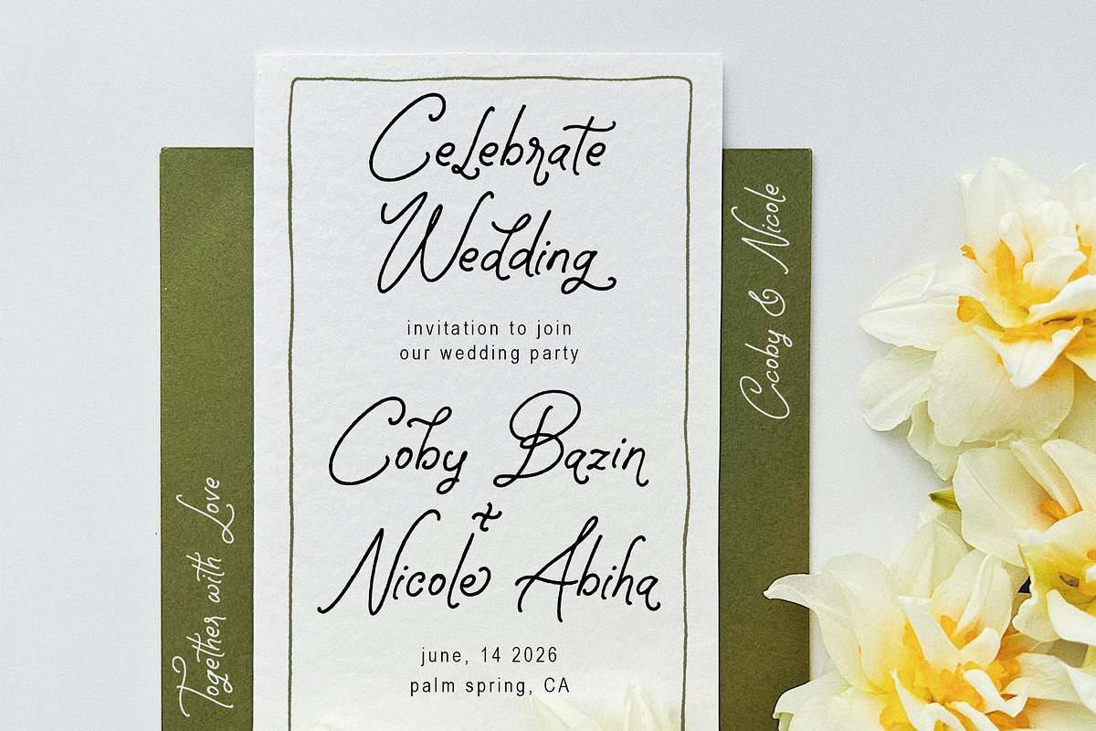 Jelina Nostalgia - Cozy Handwritten, a Handwritten Font by Myn Type (Photo 9 of 15)