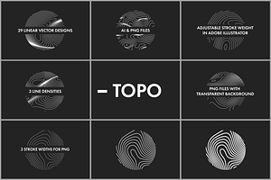 TOPO - Abstract Vector Designs