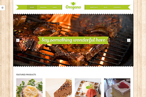 Oregano Responsive Bootstrap Theme