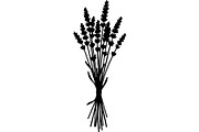 Lavender Flower Silhouette, an Object Graphic by Designer_Momina (Thumbnail 3 of 20)