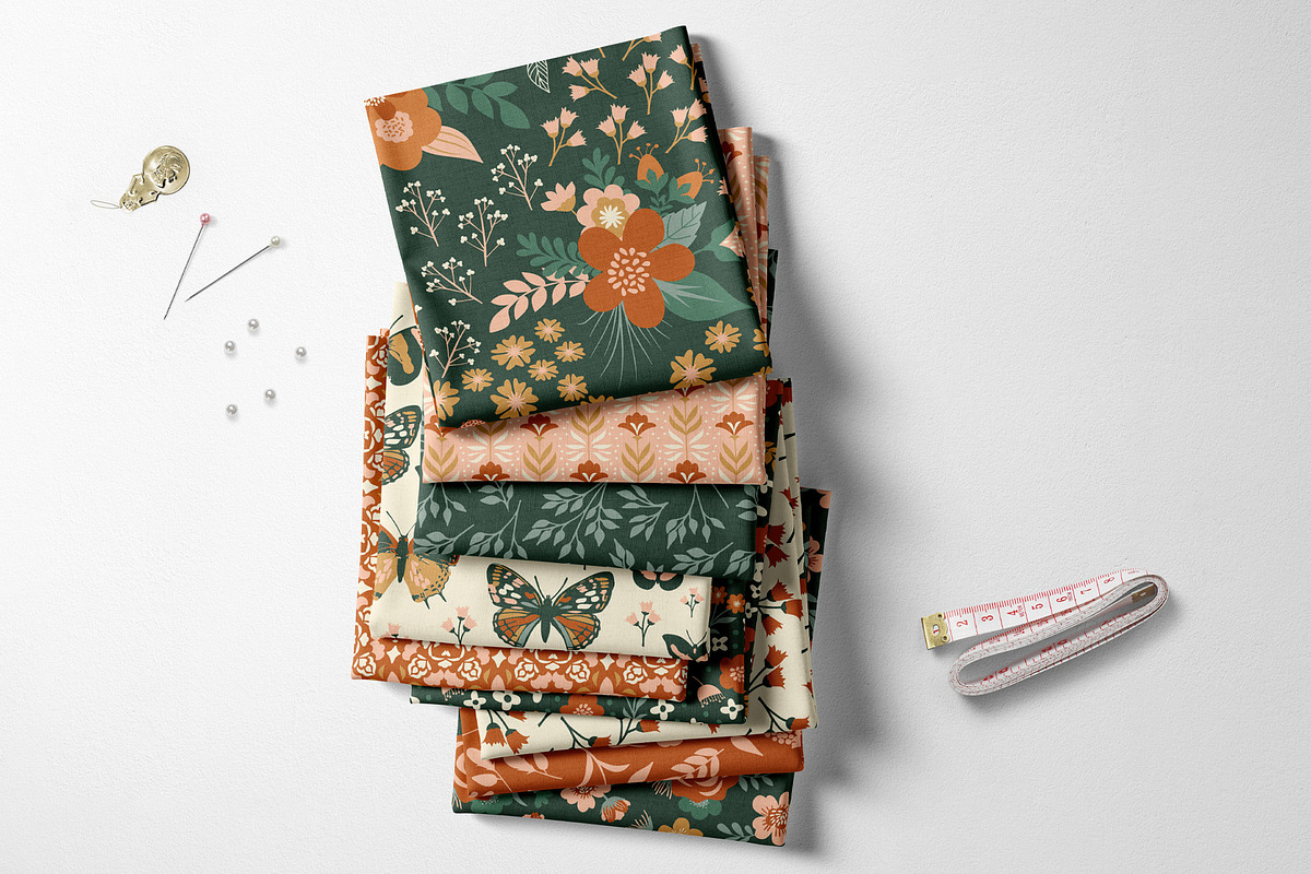 Woodland Garden Seamless Patterns, a Pattern Graphic by Wild Twig Co (Photo 6 of 9)