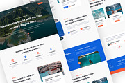 TRAVELUR - Travel Landing Page, an UI Kit Template by ENATIVE (Thumbnail 3 of 4)