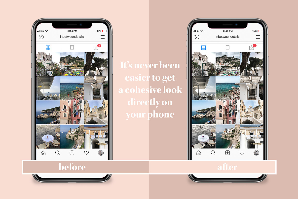 Bella Italia Lightroom Mobile Preset, an Action Add-On by in between details (Photo 3 of 14)