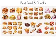 Food Clipart Mega Bundle, a Food Illustration by PaintPixelCo (Thumbnail 18 of 19)