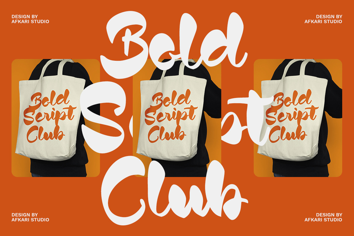 Sopite - Handwritten Bold Script Fon, a Script Font by Afkari Studio (Photo 3 of 7)