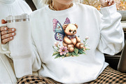 Teddy Bear Clipart, an Illustration by Sublimation Artist (Thumbnail 4 of 6)