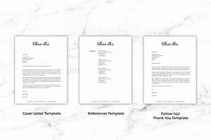 Resume Template/CV - Lillian