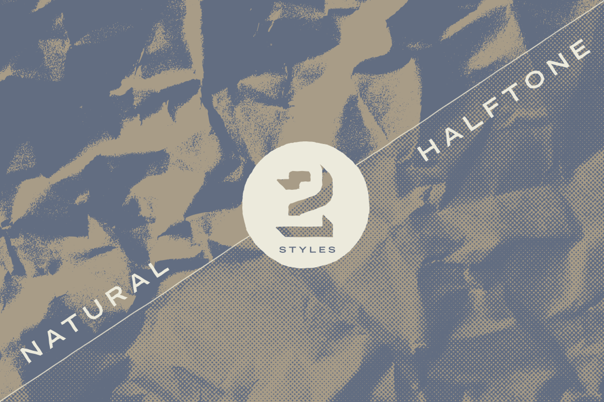 15 Crumpled Paper Halftone Textures preview 2