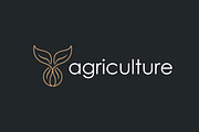 Agriculture Logo with Fresh Green, a Branding & Logo Template by Maylianaw28 (Thumbnail 3 of 3)