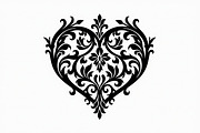 Vintage Heart Vector Design, an Illustration by Creativeshirt (Thumbnail 3 of 21)
