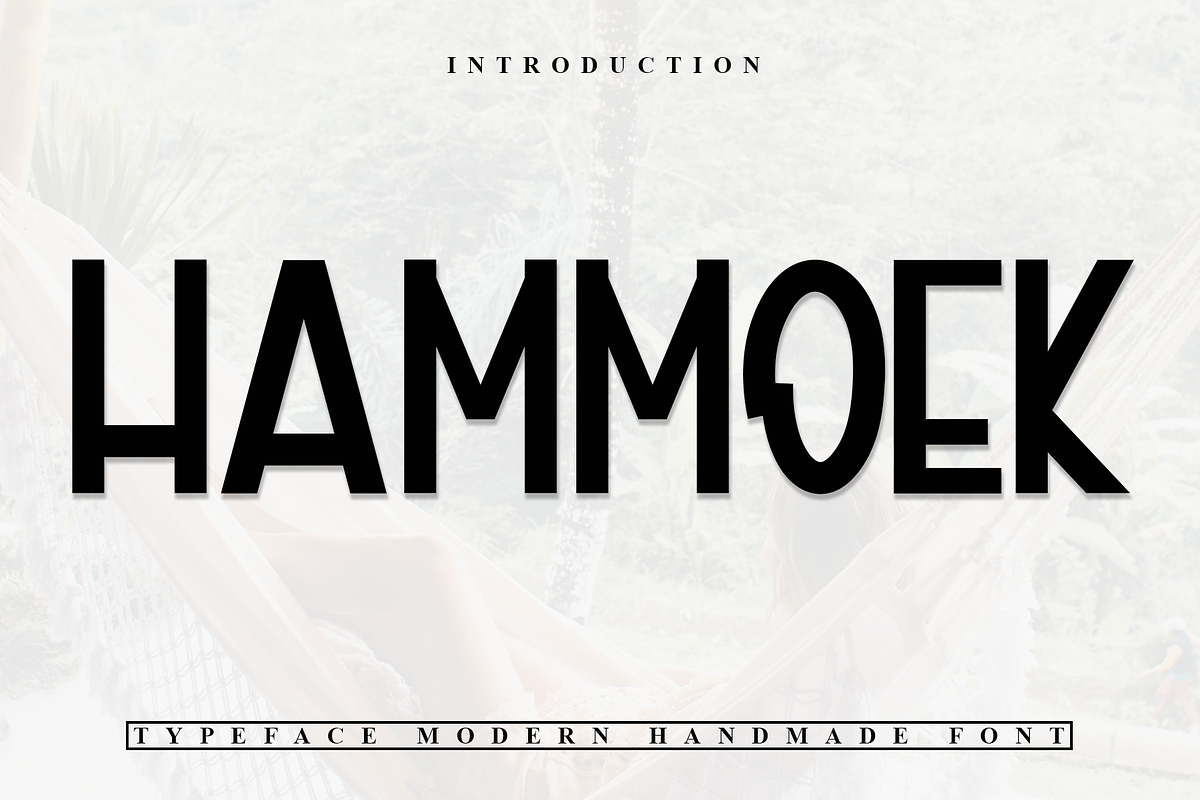 Hammoek, a Sans Serif Font by FreshTypeINK (Photo 1 of 7)