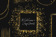 Gold Textures & Elements Bundle, a Texture Graphic by PeDe Designs (Thumbnail 7 of 11)