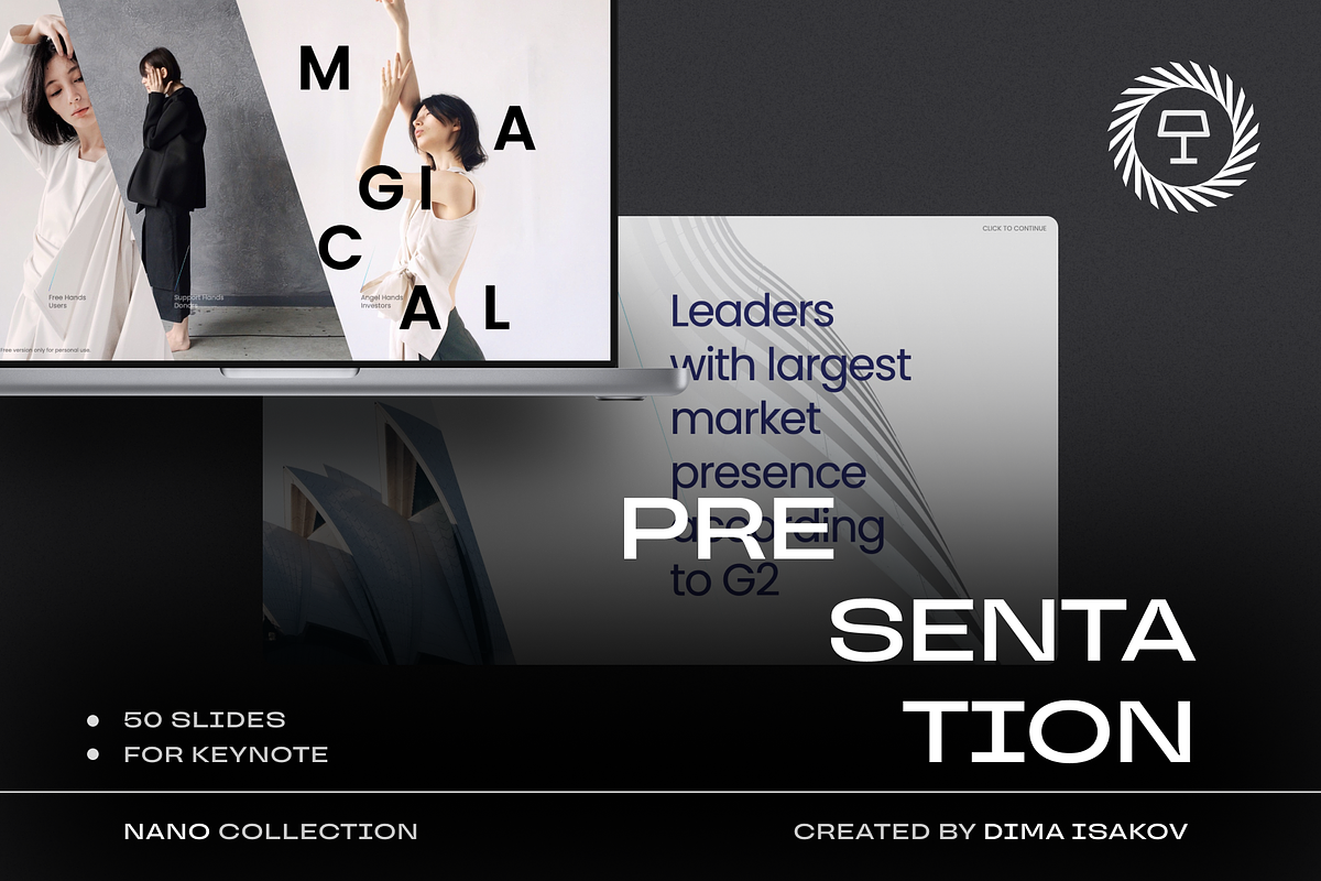 NANO · BASIC Keynote Template, a Presentation Template by Presentations Studio (Photo 1 of 8)