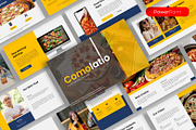 Comolatio – Food PowerPoint Template, a Presentation Template by kreatifreya (Thumbnail 1 of 5)