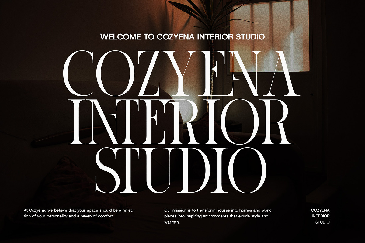 Cinema Authentic Elegant Serif Font, a Serif Font by Perfectype (Photo 7 of 8)