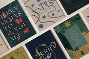 Christmas Card Templates & Extras, a Card Template by SilverStag Type Foundry (Thumbnail 9 of 20)