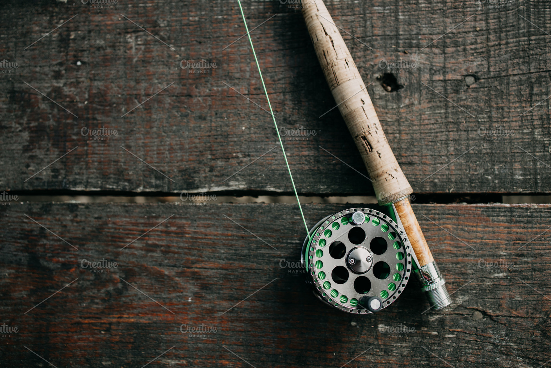 Fly fishing stock photo containing wallpaper and texture, a Person Photo by REDDOT Studio