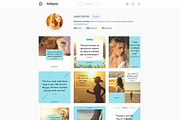 Blue Dream Social Media Pack, a Social Media Template by Helga_Design (Thumbnail 7 of 8)