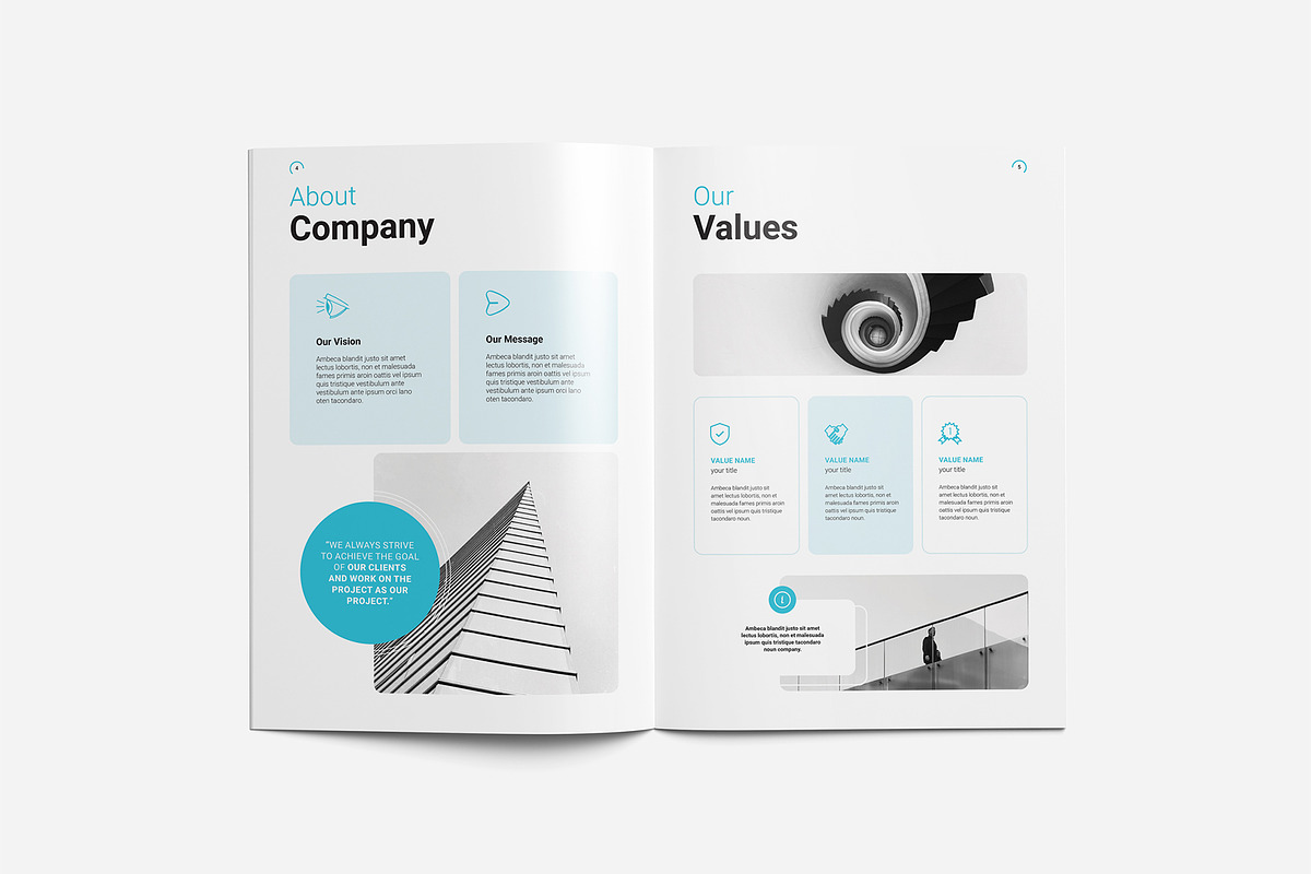 Company Profile, a Brochure Template by WOWPro (Photo 4 of 10)