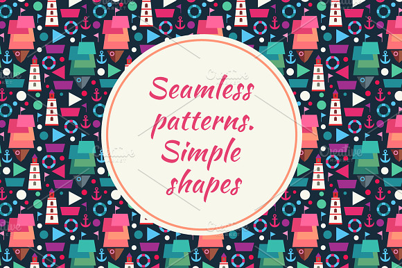 Decorative toys seamless patterns preview 5