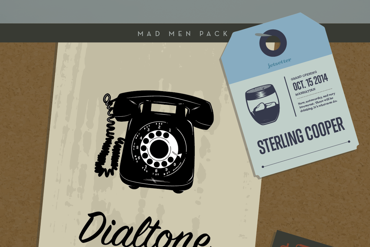 Mad Men Pack, an Object Graphic by Bright & Stormy (Photo 2 of 5)
