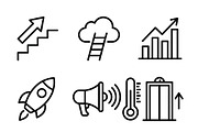 380 Customer Service Icon Set, an Outline Icon by adenpinkstore (Thumbnail 4 of 19)