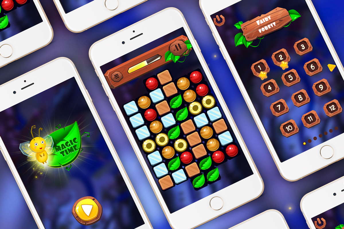 Fantasy Forest Game Assets, an Object Graphic by JUBO (Photo 2 of 3)