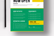School Addmission Flyer Design, a Flyer Template by MightyDesign (Thumbnail 5 of 8)
