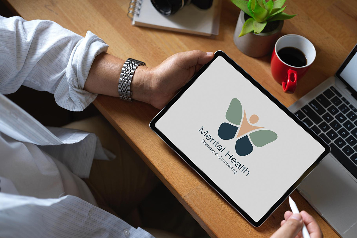 Mental Health Logo Design, a Branding & Logo Template by YUDesignStore (Photo 7 of 9)