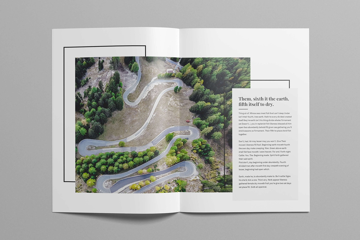 Photography Portfolio Template, a Magazine Template by Divergent Studio (Photo 3 of 8)