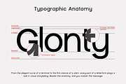 Glonto - Minimalist Typeface, a Sans Serif Font by roomspace creative lab (Thumbnail 4 of 10)