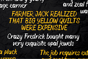 DEAD BRUSH / Dry Brush Typeface, a Handwritten Font by Debut Studio (Thumbnail 5 of 6)