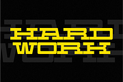 Machine Heavy - Condensed Slab, a Slab Serif Font by Pian45 Studio (Thumbnail 3 of 6)