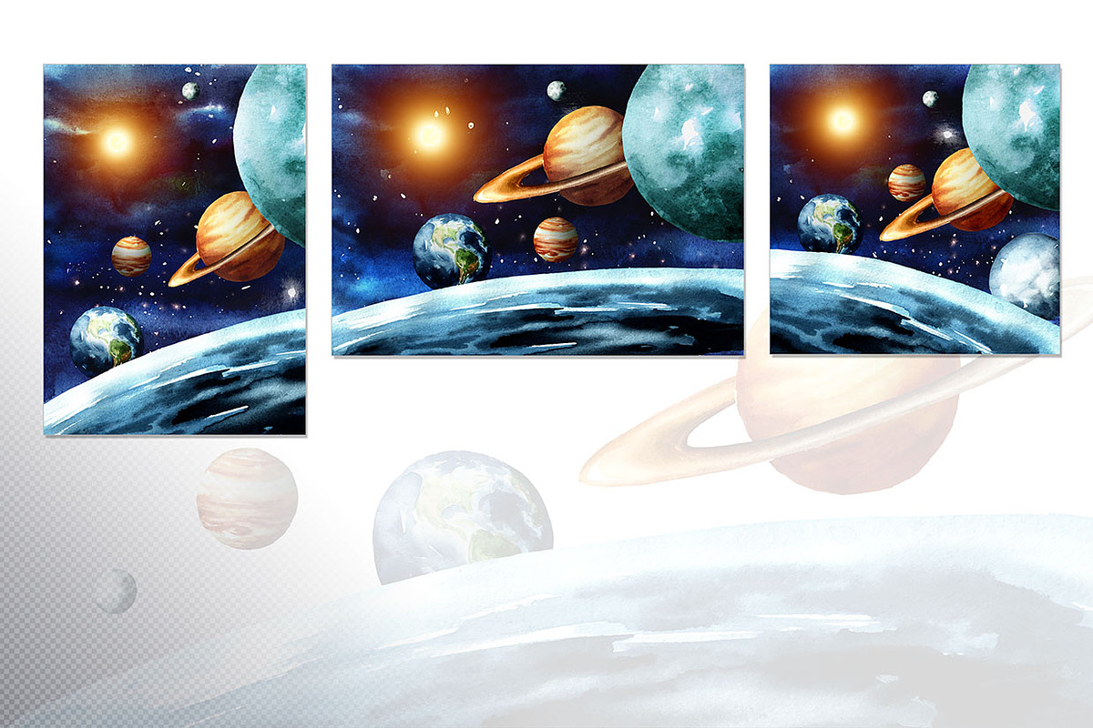 Mysterious Cosmos, an Illustration by Daria Ustiugova (Photo 3 of 27)