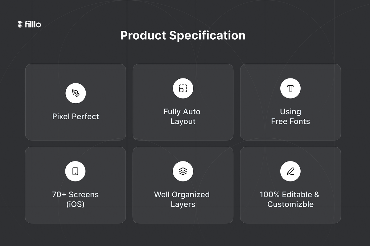 Filllo Parking Space Booking App UI, an UI Kit Template by floxui (Photo 2 of 8)