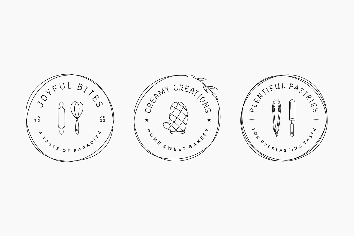 Bakery Logos, a Branding & Logo Template by ChicGraphix (Photo 2 of 7)