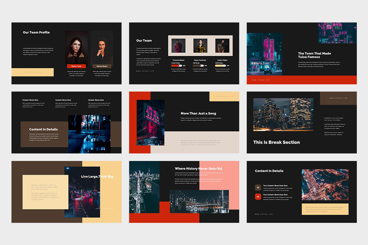 Orona : City Design Google Slides, a Presentation Template by Punkl Camp (Photo 7 of 9)