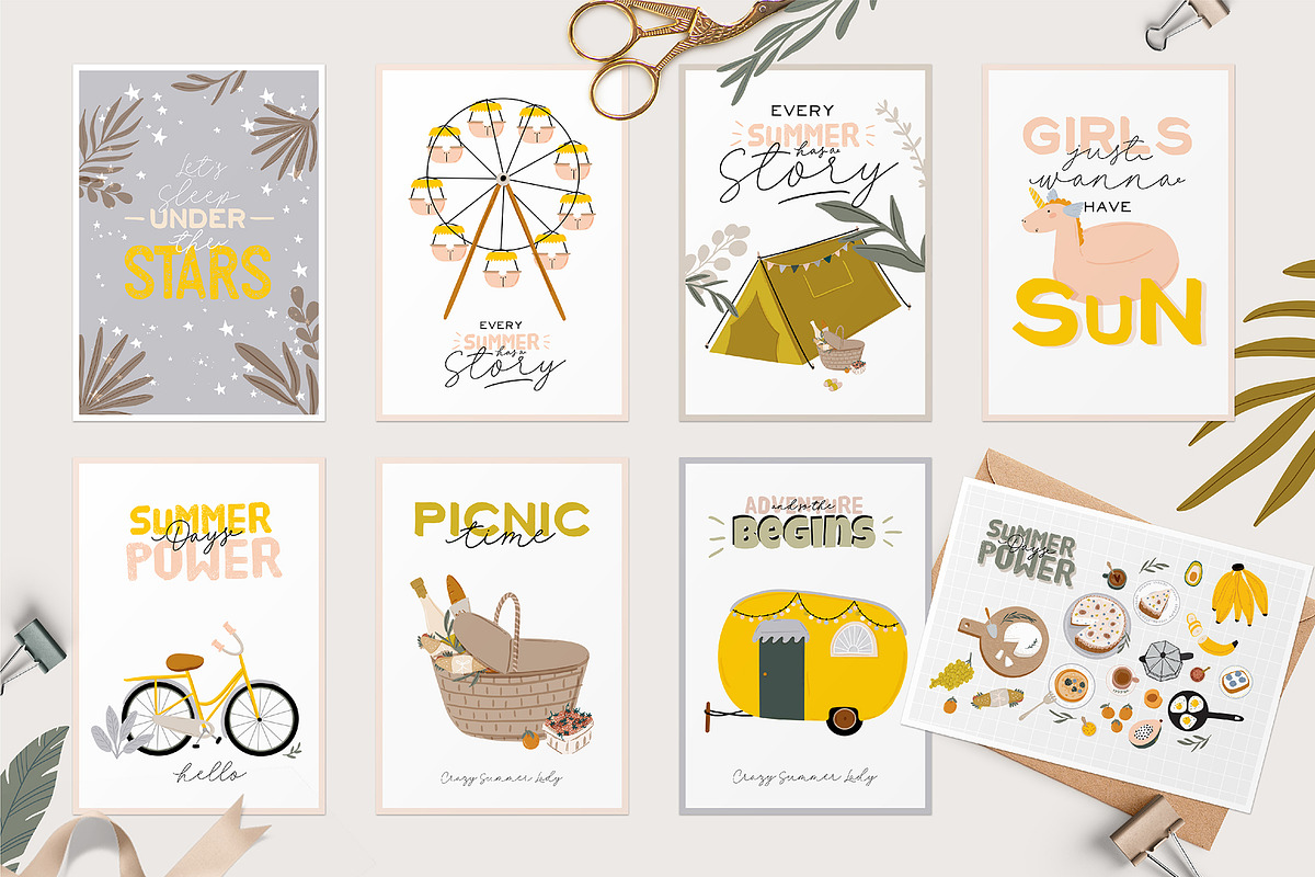 FOUR SEASONS BUNDLE, an Object Graphic by Ruslana Lubenets (Photo 24 of 52)