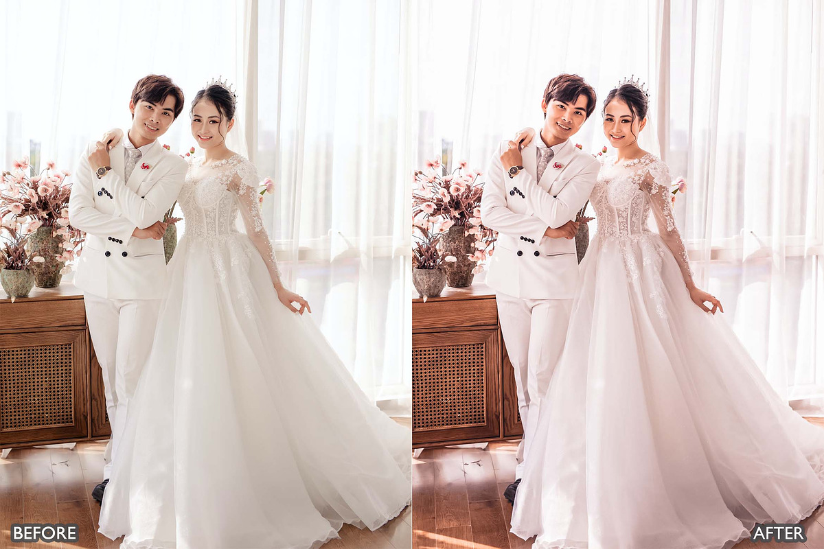 50 Premium Lightroom Wedding Presets, a Preset Add-On by AAA Presets (Photo 23 of 34)