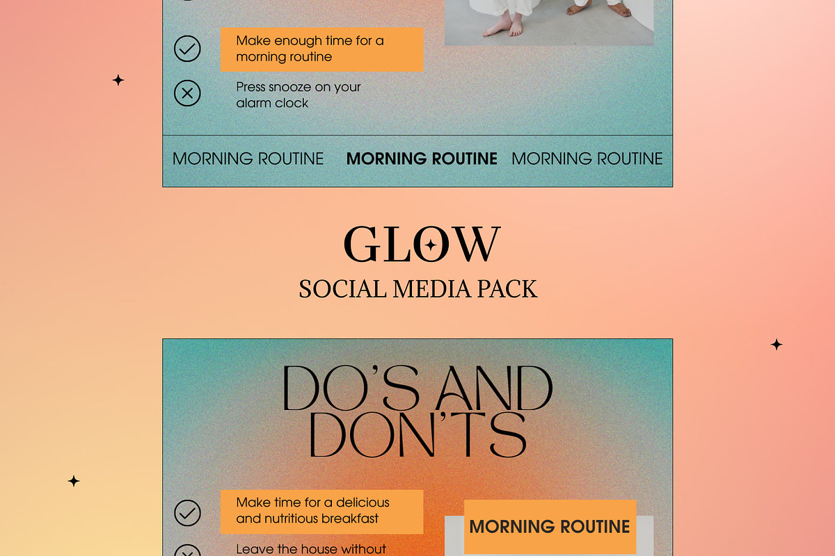 GLOW – Gradient Instagram Templates, a Templates & Theme by GothicStudio (Photo 8 of 9)